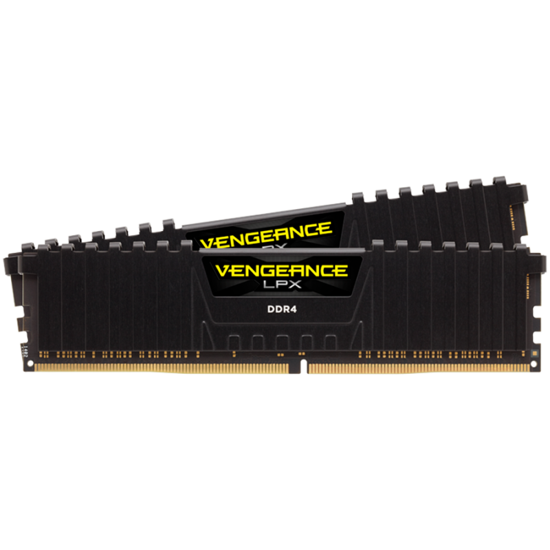 Corsair DDR4, 4000MHz 16GB 2x8GB DIMM, Unbuffered, 18-22-22-42, BaseSPD@2666, XMP 2.0, Vengeance LPX Black, 1.35V, for AMD, EAN: