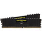 Corsair DDR4, 3600MHz 16GB 2 x 8GB DIMM, Unbuffered, 16-19-19-36, XMP 2.0 Vengeance LPX Black, 1.35V, EAN:0840006637165