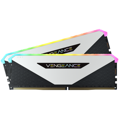Corsair DDR4, 3600MHz 32GB 2x16GB DIMM, Unbuffered, 18-22-22-42, XMP 2.0, VENGEANCE RGB RT Heatspreader, RGB LED, 1.35V, for AMD