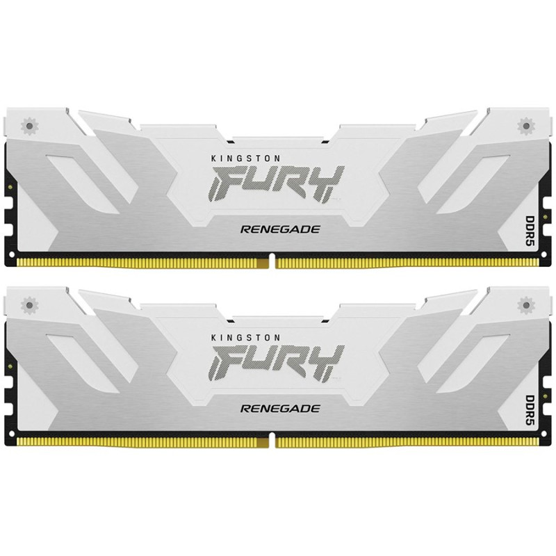 Kingston 64GB 6000MT/s DDR5 CL32 DIMM (Kit of 2) FURY Renegade White XMP, EAN: 740617333428