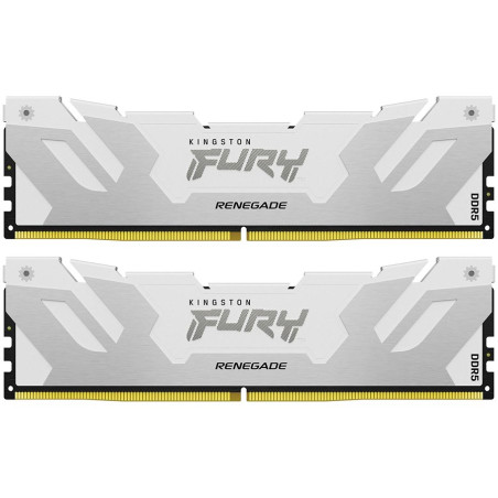 Kingston 64GB 6000MT/s DDR5 CL32 DIMM (Kit of 2) FURY Renegade White XMP, EAN: 740617333428