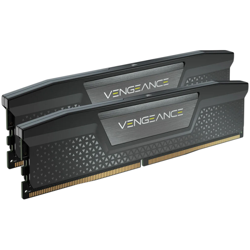 CORSAIR DDR5, 64GB (2x32GB) VENGEANCE DDR5 6000, CL38-44-44-96, 1.35V Std PMIC Intel XMP Memory - Black