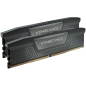 CORSAIR DDR5, 64GB (2x32GB) VENGEANCE DDR5 6000, CL38-44-44-96, 1.35V Std PMIC Intel XMP Memory - Black