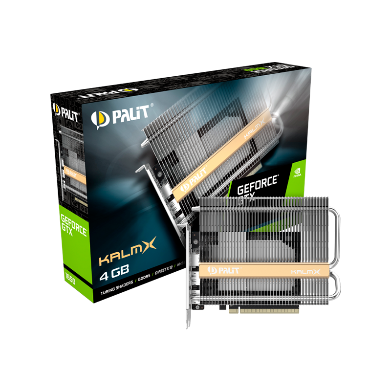 VC Palit nVidia GTX1650 KalmX 4GB GDDR5 , 128bit, 2xDsplayPort, HDMI, part NE5165001BG1-1170H