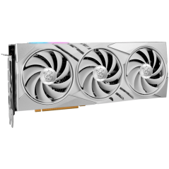 MSI Video Card Nvidia GeForce RTX 4070 TI GAMING X SLIM WHITE 12G, 12GB GDDR6X, 192bit, Boost: 2730 MHz, 7680 CUDA Cores, PCIe 4