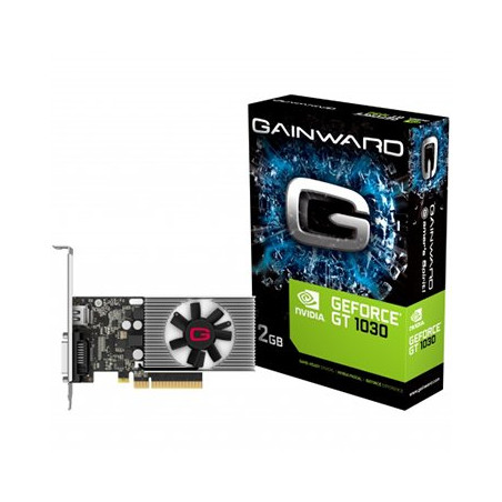 Gainward Video Card GT 1030 2GB 64B GDDR4 DVI HDMI
