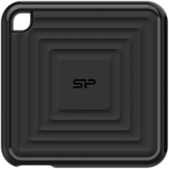 Външен SSD Silicon Power PC60, 256GB, USB 3.2, Type-C, черен