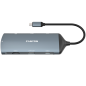 CANYON hub DS-15 8in1 4k USB-C Dark Grey CANYON hub DS-15 8in1 4k USB-C Dark Grey