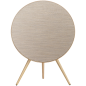 Beoplay A9 4th Gen. AL2 Gold Tone/Light Oak WiFi 2 - FLEX
