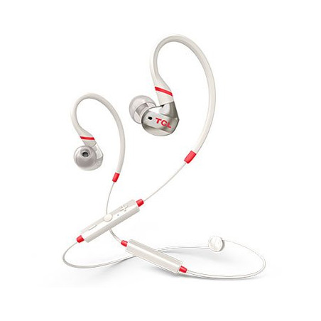 TCL In-ear Bluetooth Sport Headset, IPX4, Frequency of response: 10-22K, Sensitivity: 100 dB, Driver Size: 8.6mm, Impedence: 16 