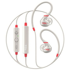 TCL In-ear Bluetooth Sport Headset, IPX4, Frequency of response: 10-22K, Sensitivity: 100 dB, Driver Size: 8.6mm, Impedence: 16 