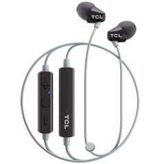 TCL In-ear Bleutooth Headset, Frequency of response: 10-22K, Sensitivity: 105 dB, Driver Size: 8.6mm, Impedence: 16 Ohm, Acousti