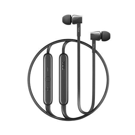 TCL In-ear Bluetooth Headset, Strong Bass, Frequency of response: 10-22K, Sensitivity: 107 dB, Driver Size: 8.6mm, Impedence: 16