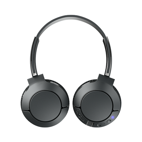 TCL On-Ear Bluetooth Headset, Strong BASS, flat fold, Frequency: 10-22K, Sensitivity: 102 dB, Driver Size: 32mm, Impedence: 32 O