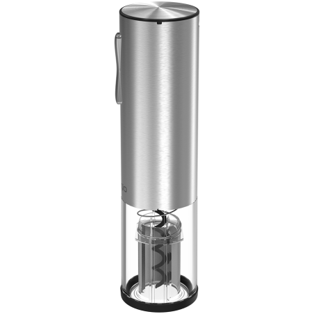 Nemi, Electric wine opener, aerator, vacuum preserver, Silver color