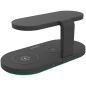 CANYON wireless charger WS-501 15W 5in1 UV Black CANYON wireless charger WS-501 15W 5in1 UV Black