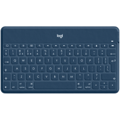 LOGITECH Keys-To-Go Bluetooth Portable Keyboard - CLASSIC BLUE - UK