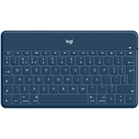 LOGITECH Keys-To-Go Bluetooth Portable Keyboard - CLASSIC BLUE - UK