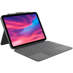 LOGITECH Combo Touch for iPad (10th gen) - OXFORD GREY - US - OTHER- INTNL-973