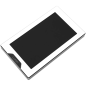 EK-Quantum Lumen 7˝LCD – Nickel