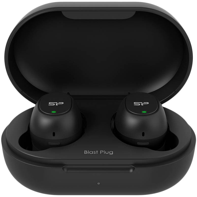 Silicon Power Blast Plug BP80 Earbuds Audio Wireless Headset, Bluetooth 5.0 True Wilreless earbuds, 4.5rs work, 70hrs standby, B