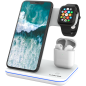 CANYON wireless charger WS-302 15W 3in1 Black CANYON wireless charger WS-302 15W 3in1 Black