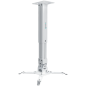 ONKRON Projector Mount Ceiling Adjustable Bracket up to 22 lbs Projectors, White