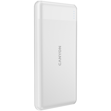 CANYON power bank PB-109 10000 mAh PD 18W QC 3.0 20W White