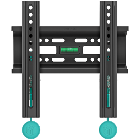 ONKRON Fixed TV Wall Mount for 17 to 43-inch Flat Panel TVs Digital Panels 30 kg, Black