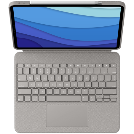 LOGITECH Combo Touch for iPad Pro 12.9-inch (5th generation) - SAND - US - INTNL