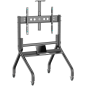 ONKRON Mobile TV stand with bracket 60"-120" Screens up to 150 kg, Black