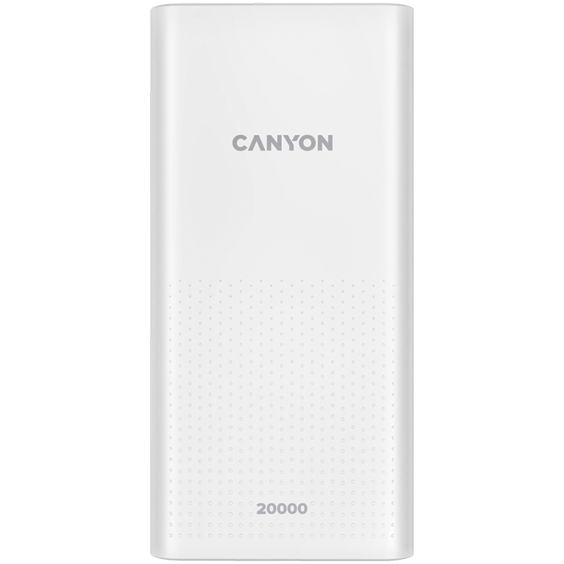 CANYON power bank PB-2001 20000 mAh White CANYON power bank PB-2001 20000 mAh White