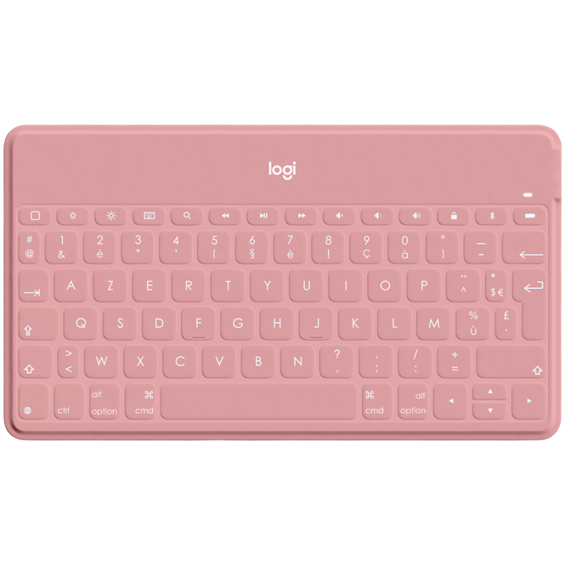 LOGITECH Keys-To-Go Bluetooth Portable Keyboard - BLUSH PINK - UK