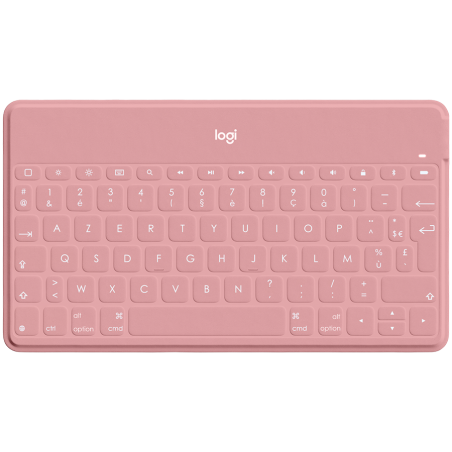 LOGITECH Keys-To-Go Bluetooth Portable Keyboard - BLUSH PINK - UK