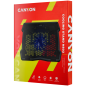CANYON cooler NS02 1Fan 2USB LED Black