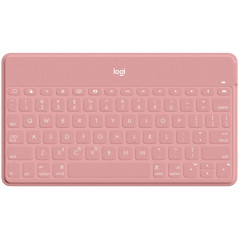 LOGITECH Keys-To-Go Bluetooth Portable Keyboard - BLUSH PINK - US INT'L