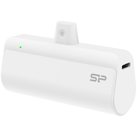 Silicon Power Power Bank, QD50, 5000mAh, White