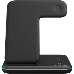 CANYON wireless charger WS-303 15W 3in1 Black