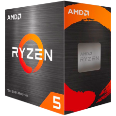 AMD CPU Desktop Ryzen 5 6C/12T 5600G (4.4GHz, 19MB,65W,AM4) box with Wraith Stealth Cooler and Radeon Graphics