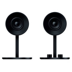 Nommo Chroma, Full range 2.0 gaming speakers for PC, Chroma Lightning, Custom woven glass fiber 3-inch drivers for power and cla