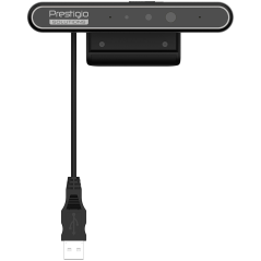 Prestigio Solutions Video Conferencing Windows Hello Camera: FHD, 2MP, 2 mic, 1m (Range), Connection via USB 3.0