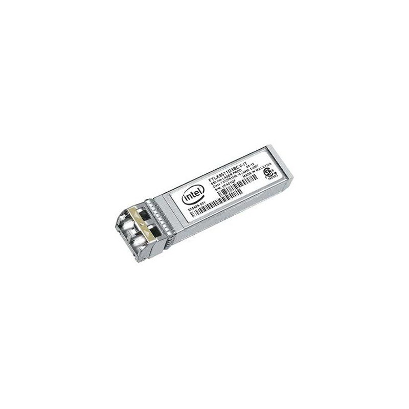 Intel Ethernet SFP+ SR Optics, 10GbE SFP+ SR module, 800nm, 0.3km (Dual Rate 10GBASE-SR/1000BASE-SX)