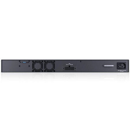 Dell Networking N1524, 24x 1GbE + 4x 10GbE SFP+ fixed ports, Stacking, IO to PSU airflow, AC