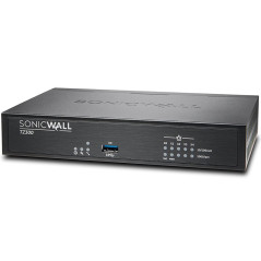SONICWALL TZ300 TOTALSECURE 1YR, SMB firewall, 5x1GbE, 1 USB, TOTAL SECURE LICENSE 1 year, CGSS: Anti-Virus, Anti-Spyware, IPS, 