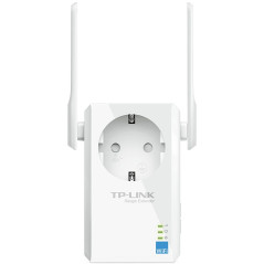 Repeater TP-Link TL-WA860RE, 300Mbps Wireless N Wall Plugged Range Extender with AC Passthrough, QCA(Atheros), 2T2R, 2.4GHz, 802