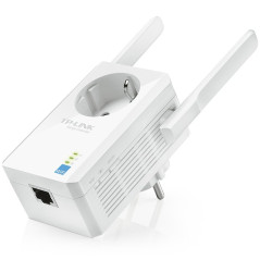 Repeater TP-Link TL-WA860RE, 300Mbps Wireless N Wall Plugged Range Extender with AC Passthrough, QCA(Atheros), 2T2R, 2.4GHz, 802