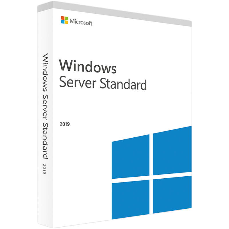 Windows Svr Std 2019 64Bit English 1pk DSP OEI DVD 16 Core