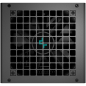 DeepCool PQ850M, 850W, 80 Plus GOLD, Full Japan Electrolytic Capacitors, Fully Modular, Flat Black Cables, 120mm FDB Fan, Fanles
