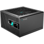 DeepCool PQ850M, 850W, 80 Plus GOLD, Full Japan Electrolytic Capacitors, Fully Modular, Flat Black Cables, 120mm FDB Fan, Fanles