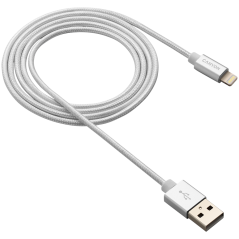 CANYON cable MFI-3 Lightning 12W 1m White